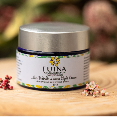 Futna Natural and Organic Anti-Aging and Anti-Wrinkle Lemon Night Face Cream