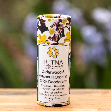 Futna Natural and Organic Cedarwood & Patchouli Deodorant Stick