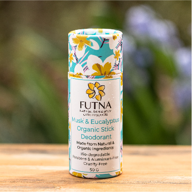 Futna Natural and Organic Musk & Eucalyptus Deodorant Stick