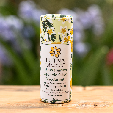 Futna Natural and Organic Citrus Heaven Deodorant Stick