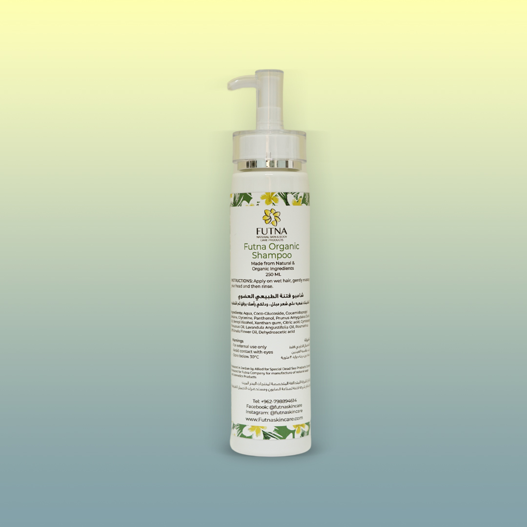 Futna Skincare Organic Natural Liquid Shampoo